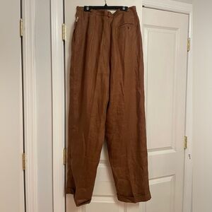 True vintage Talbots linen trousers